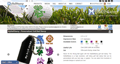 Desktop Screenshot of myballstamp.com